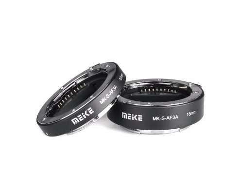 Макрокільця автофокусні для фотокамер Olympus та Panasonic (байонет Micro 4/3) Meike MK-P-AF3A