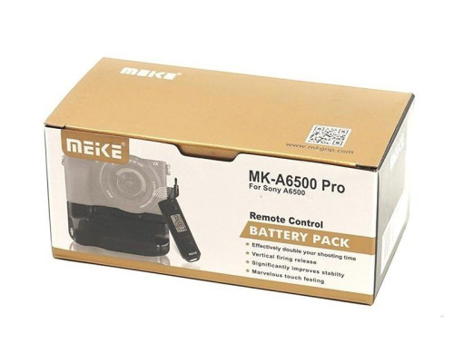 Батарейний блок (бустер) Meike - MK-A6500 PRO для SONY A6500