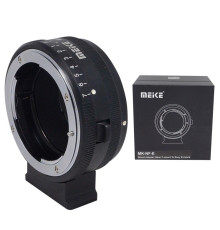 Адаптер (перехідник) Meike MK-NF-E (об'єктив Nikon на камеру Sony (E-mount) - бездзеркалки