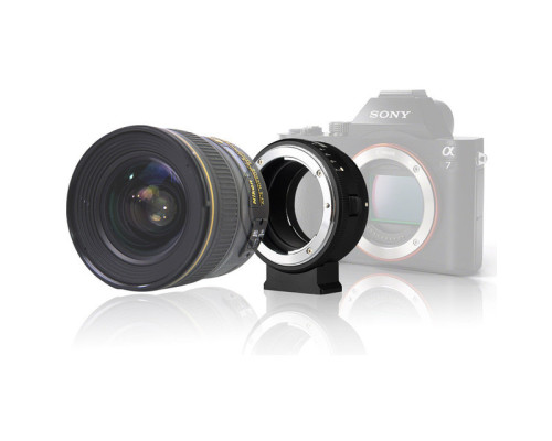 Адаптер (перехідник) Meike MK-NF-E (об'єктив Nikon на камеру Sony (E-mount) - бездзеркалки