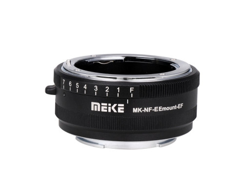 Адаптер (перехідник) Meike MK-NF-E (об'єктив Nikon на камеру Sony (E-mount) - бездзеркалки