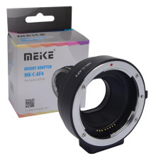Адаптер-перехідник – автофокусний Meike MK-C-AF4 для бездзеркальних камер Canon EOS M – об'єктив Canon EF-EF-S