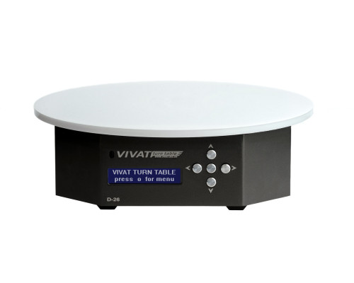 Поворотний стіл для предметної зйомки (макрозйомки) Vivat Turn Table D-26