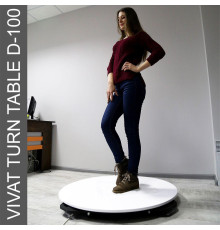 Поворотний стіл для предметного знімання (максимляння) Vivat Turn Table D-100