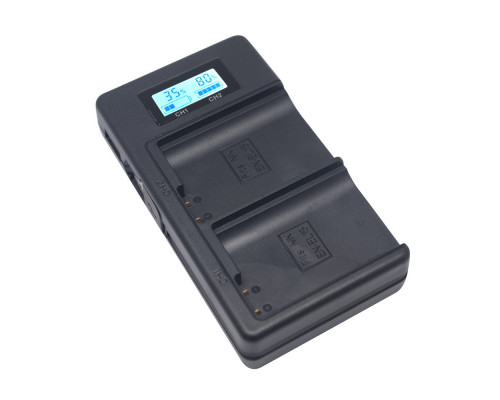 Зарядное устройство Mcoplus DH-EL15 с USB для 2-х аккумуляторов Nikon EN-EL15