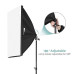 Комплект AMZDEAL PS-SYP-001 (2 x софтбоксу 50 x 70 см, 2 x стійки, 2 лампи - сумка для перенесення)