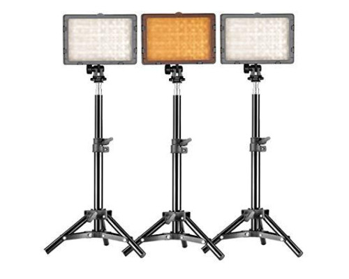 Комплект світла NEEWER (3 x LED світильники зі стійками та софтбоксами - сумка для перенесення)