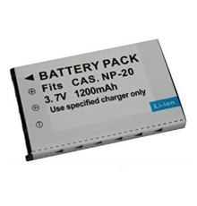 Акумулятор NP-20 (NP-20DBA, CNP-20) для фотоапаратів CASIO - аналог 1200 ма