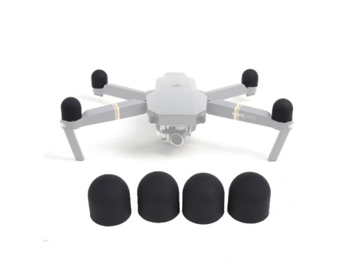 Силіконові кришки для двигунів (моторів) DJI MAVIC PRO - комплект - 4 шт. (код XT-481)