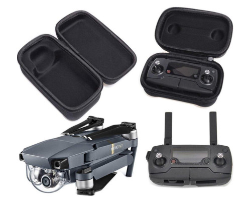 Футляр, кейс для зберігання дрона і пульта ДУ DJI MAVIC PRO - комплект з 2 шт. (код XT-485)