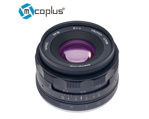 Об'єктив Mcoplus 35 mm F/1.6 MC для Olympus, Panasonic і т. д. (Micro 4/3 - mount)