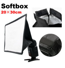 Софтбокс, розсіювач, дифузор (Softbox) для спалахів 20 х 30 см (код XT-514L)