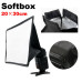Софтбокс, рассеиватель, диффузор (Softbox) для вспышек 20 х 30 см (код XT-514L)