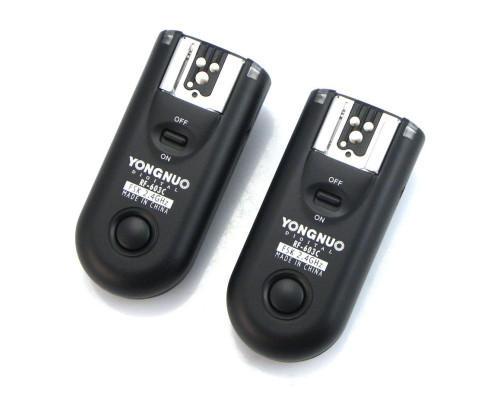 Радіосинхронізатор Yongnuo RF-603C1 для CANON EOS 70D, 60D, 700D, 650D, 600D, 550D, 500D, 450D, 400D, 350D