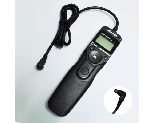 Пульт ДУ SHOOT с таймером и LCD RS-80N3 CANON 5D, 5D Mark II, 5D Mark III, 7D, 6D, 10D, 20D, 30D, 40D, 50D