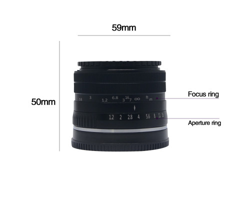 Об'єктив Mcoplus 35mm F/1.2 MC для Sony (E-mount)