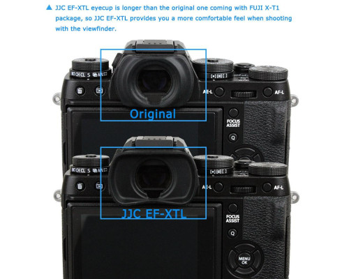 Наочник EF-XTL від JJC аналог FujiFilm EC-XT L, EC-GFX, EC-XT M, EC-XT S, EC-XH W для камер X-T4, GFX-100