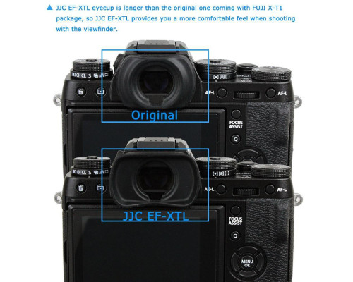 Наочник EF-XTL від JJC аналог FujiFilm EC-XT L, EC-GFX, EC-XT M, EC-XT S, EC-XH W для камер GFX-50S, X-H1