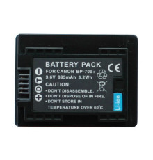 Акумулятор для камер CANON BP-709 чіп (BP-727, BP-718) - аналог - 895 ma