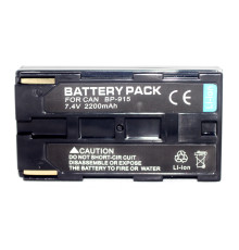 Аккумулятор для камер CANON - BP-915 - 2200 ma (аналог BP-911 BP-911K BP-914 BP-915 BP-924 BP-927 BP-930)
