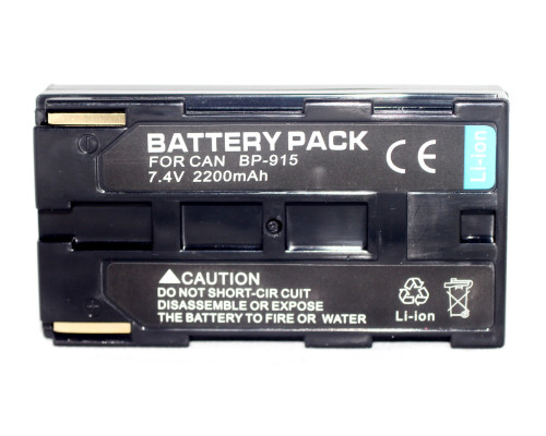 Акумулятор для камер CANON - BP-915 - 2200 ma (BP-930E BP-930R BP-941 BP-945