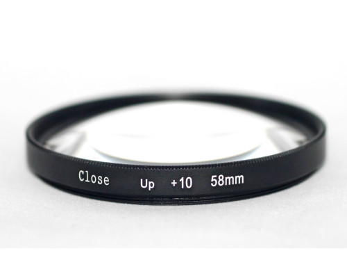 Світлофільтр - макрооб'єктив CLOSE UP +10 58mm "CITIWIDE"