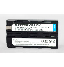 Аккумулятор NP-F550 (NP-F570) для камер SONY - 2400 ma