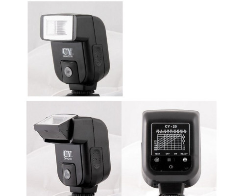 Компактний спалах для фотоапаратів PANASONIC - YinYan CY-20