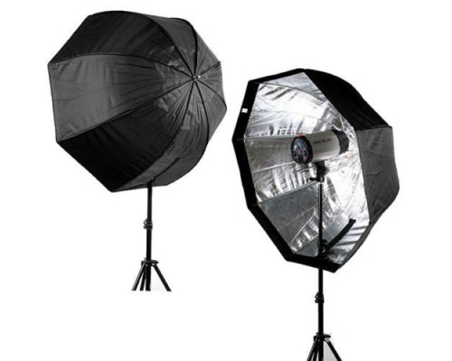 Софтбокс (softbox), розсіювач зонтичного типу октагон 80 см (восьмикутний)