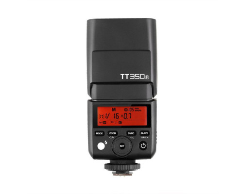 Спалах для фотоапаратів FujiFilm - GODOX TT350F з TTL та HSS та вбудованим синхронізатором