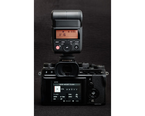 Спалах для фотоапаратів FujiFilm - GODOX TT350F з TTL та HSS та вбудованим синхронізатором
