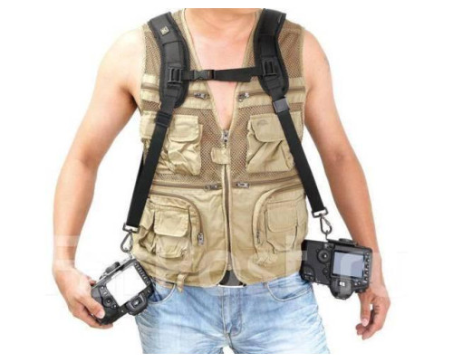 Подвійний розвантажувальний ремінь (розвантаження) QUICK STRAP для всіх марок фотоапаратів