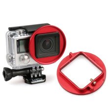 Адаптер для встановлення світлофільтру 52 мм GoPro HERO 3+, 4 - червоний (код № XTGP128)