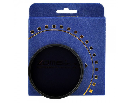 Поляризаційний світлофільтр ZOMEI 40,5 мм CPL - SLIM - DW1 Wide Band PRO C-PL (ультратонкий)