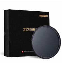 Нейтрально-сірий світлофільтр ZOMEI зі змінною щільністю 72 мм ABS ULTRA SLIM ND2 - ND400