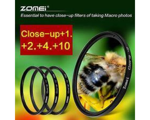 Світлофільтр ZOMEI - макролінза CLOSE UP +4 - 40.5 mm
