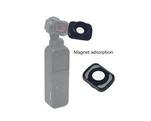 Ширококутна насадка (лінза) - оптичний конвертер, "wide-angle" - Mcoplus - 0,65X - для DJI OSMO POCKET