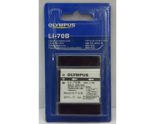 Акумулятор для фотоапаратів OLYMPUS - акумулятор Li-70B