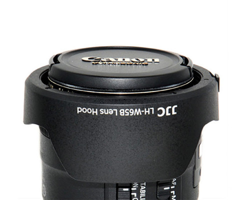 Бленда EW-65B (LH-W65B) — JJC для об'єктива Canon EF 24 mm f/2.8 IS USM, EF 28 mm f/2.8 IS USM, RF 24mm F1.8