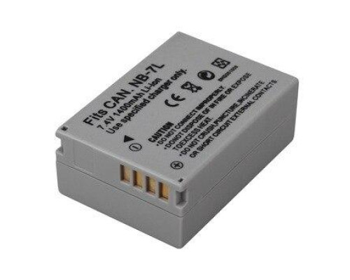 Аккумулятор NB-7L - аналог для фотоаппаратов CANON PowerShot G10, G11, G12, SX30 IS - 1400 ма