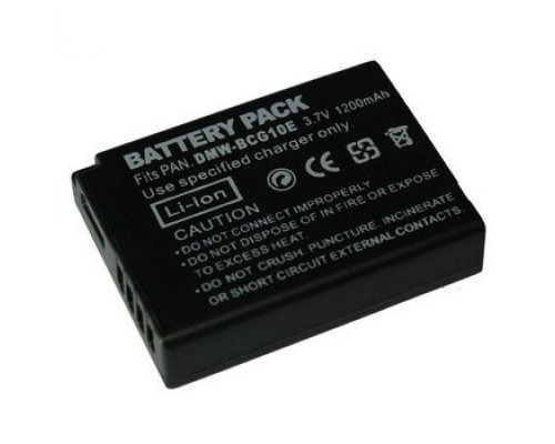 Акумулятор DMW-BCG10E (DMW-BCG10PP, DMW-BCG10) для камер Panasonic - аналог 1200 ma