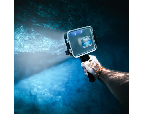 Водонепроникне LED світло зі спалахом та світлофільтром для екшн камер GoPro Hero 5, 6, 7 (код № XTGP540)