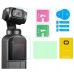 Захисне скло для DJI OSMO POCKET (на дисплей та об'єктив) (код № XT-530B)