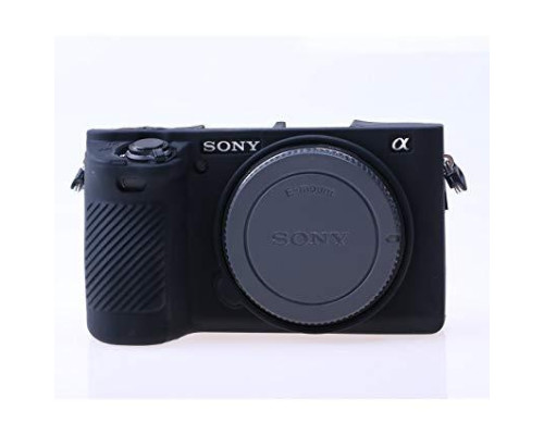 Захисний силіконовий чохол для фотоапаратів SONY A6500 - чорний