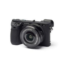 Захисний силіконовий чохол для фотоапаратів SONY A6500 - чорний