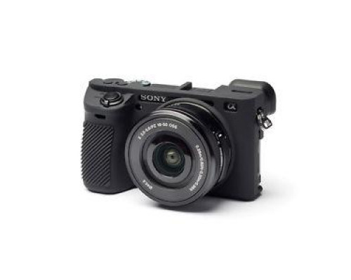 Захисний силіконовий чохол для фотоапаратів SONY A6500 - чорний