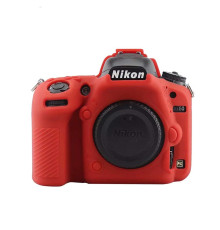 Захисний силіконовий чохол для фотоапаратів Nikon D750 - червоний