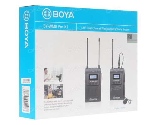 Петличний мікрофон Boya BY-WM8 Pro-K1 - радіомікрофон (бездротова мікрофонна система)