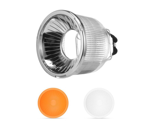 Рассеиватель - лайтсфера SHOOT Lambency Flash Diffuser (белая, серебряная и оранжевая вставки) (XT-508)