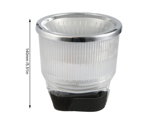 Рассеиватель - лайтсфера SHOOT Lambency Flash Diffuser (белая, серебряная и оранжевая вставки) (XT-508)